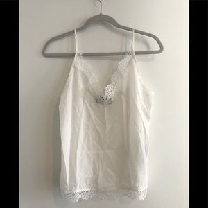 White camisole from The Kooples